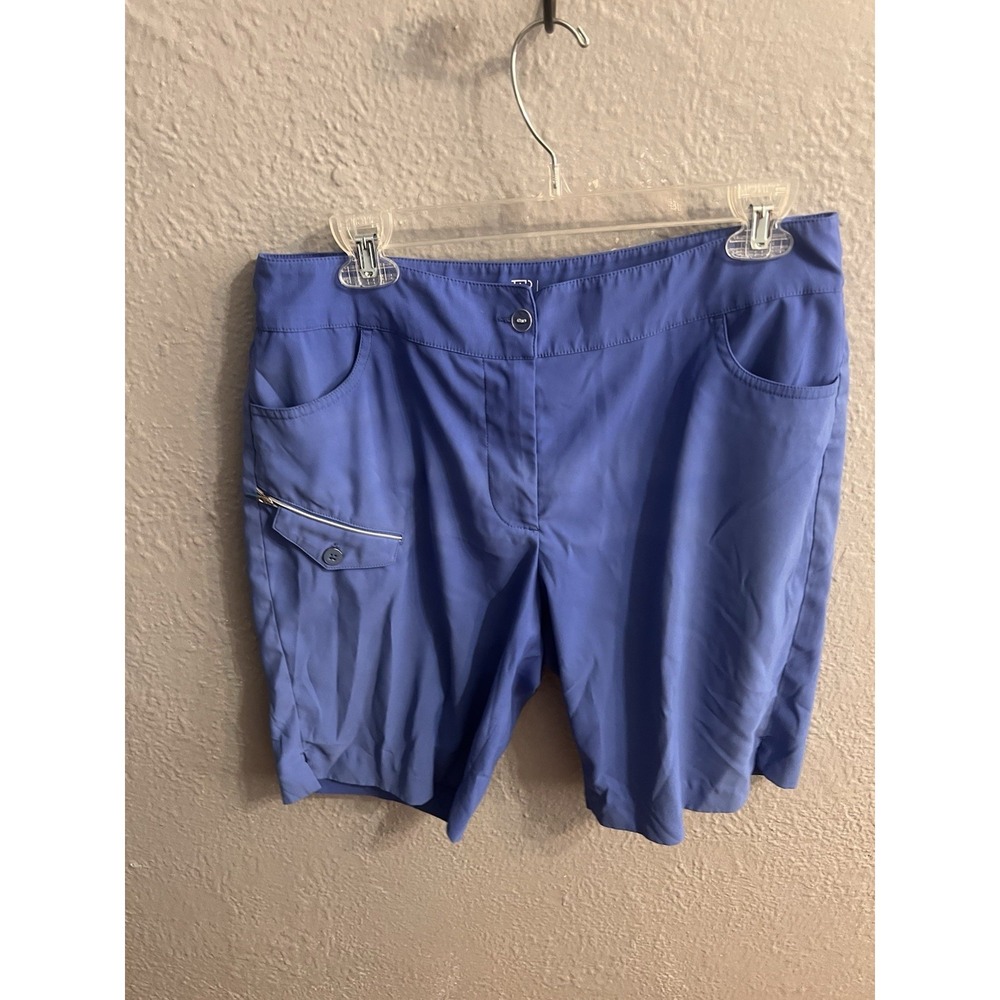 EP New York‎ Shorts Womens Size 10 Blue  Flat Front  Golf